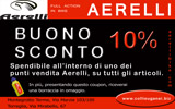 Coupon aerelli - Sconto 10%