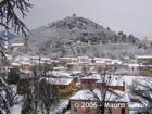 Monselice - Rocca e 7 ciesette, nevicata del 26 genn 2006