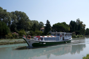 Burchio - navigazione Padova