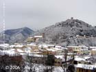 Monselice - Rocca e 7 ciesette, nevicata del 26 genn 2006